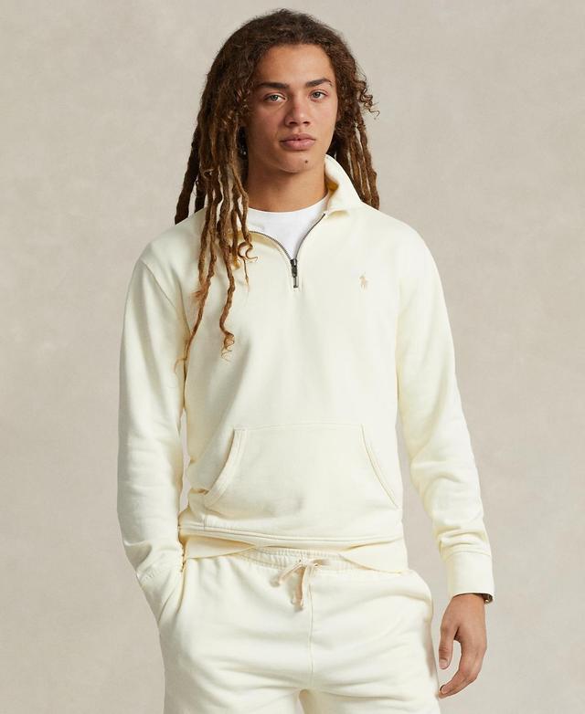 Polo Ralph Lauren Mens Loopback Fleece Quarter-Zip Sweatshirt Product Image