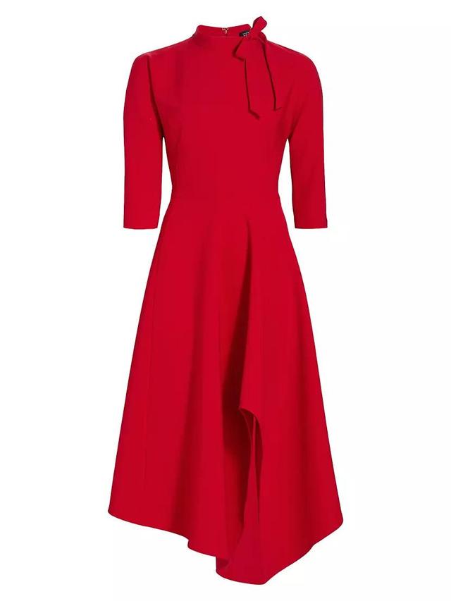 Asymmetric Crepe Dress Product Image