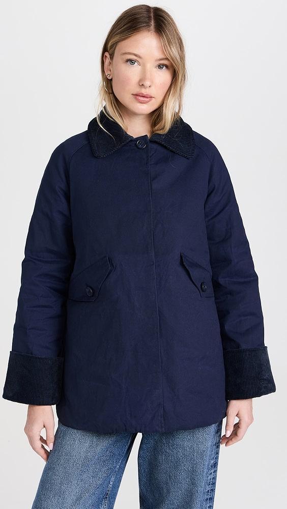 ALIGNE Betty Reversible Wax Coat | Shopbop Product Image