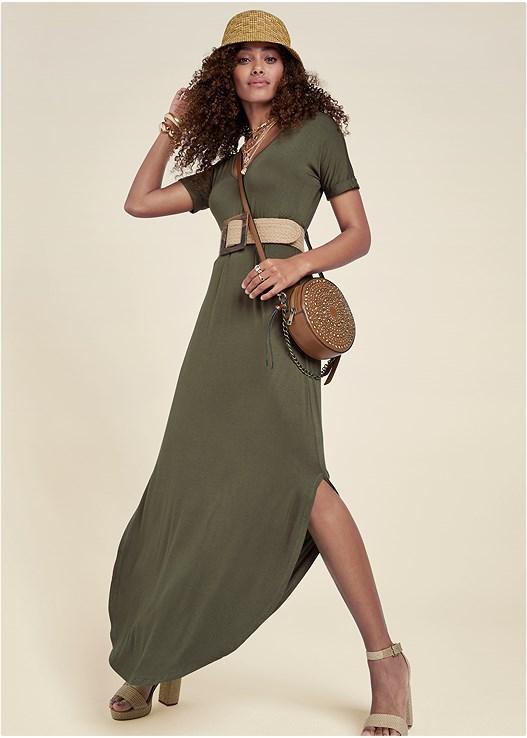 Casual T-Shirt Maxi Dress Product Image