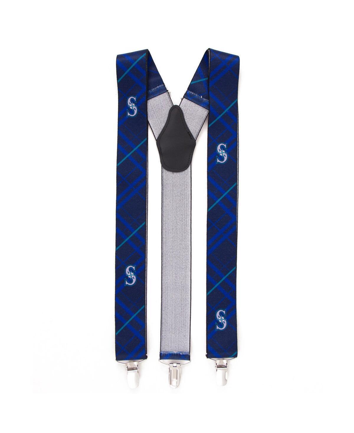 Mens Blue Seattle Mariners Suspenders Product Image