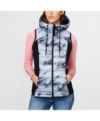 Women's Neoprene Combo Printed Vest Jacket Product Image