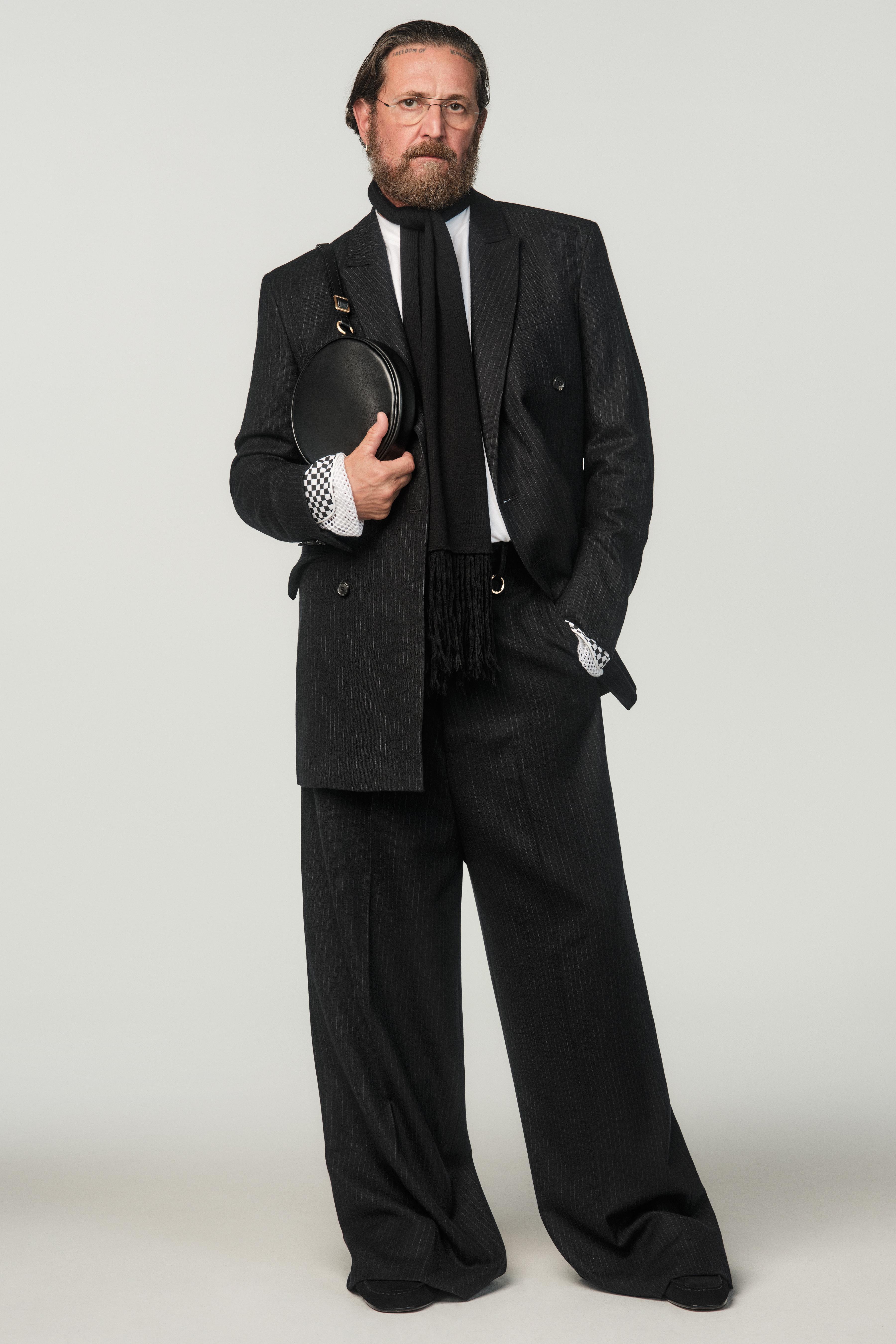 PINSTRIPE SUIT JACKET X STEFANO PILATI Product Image