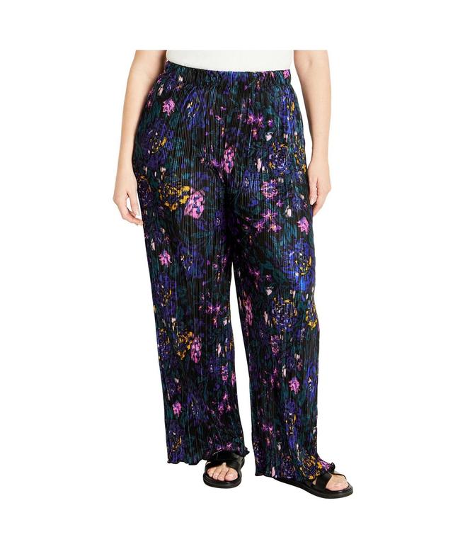 City Chic Womens Kira Print Pant Product Image