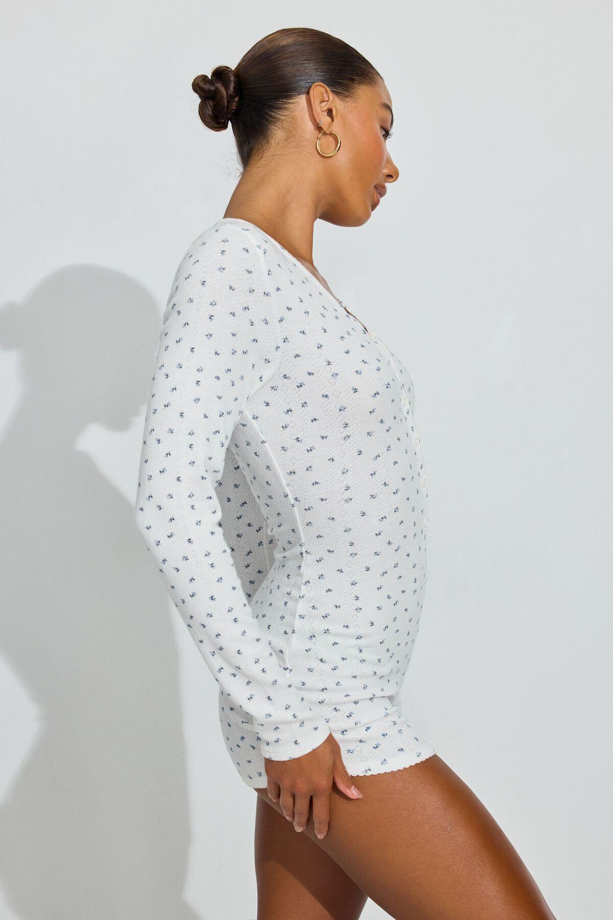 Pointelle Romper Product Image