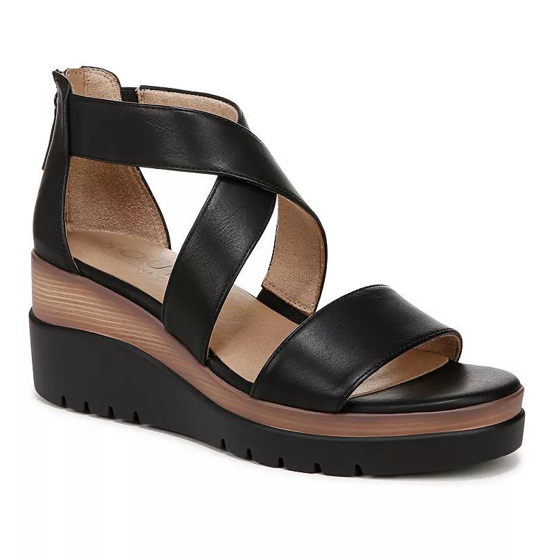 SOUL Naturalizer Goodtimes Womens Wedge Sandals Product Image