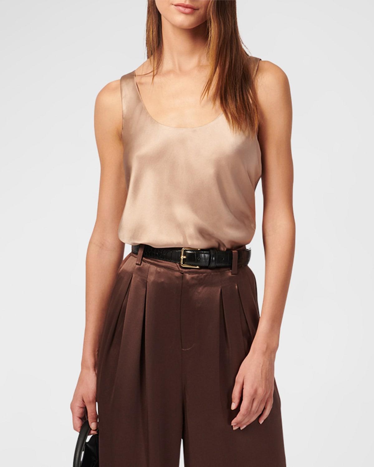 Womens Andressa Silk Satin Cami Product Image