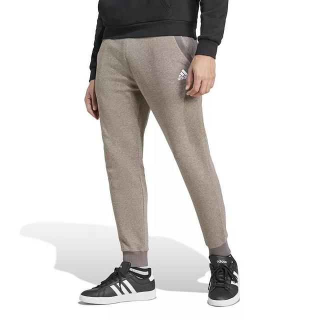 Mens adidas Essentials Mlange Sportswear Pants Grey Mel Product Image