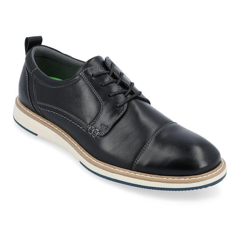 Vance Co. Mens Jedd Tru Comfort Foam Lace-Up Cap Toe Hybrid Dress Shoe Product Image