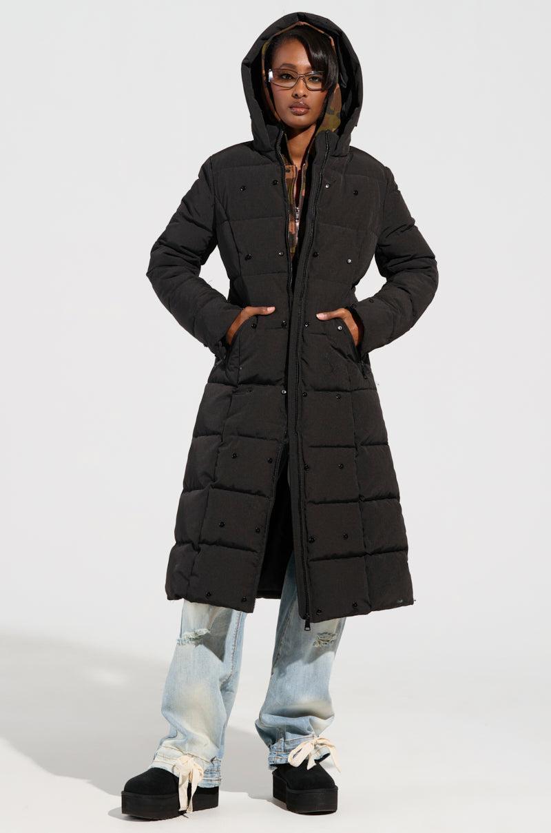 ARLETTE FUR TRIM PUFFER Product Image