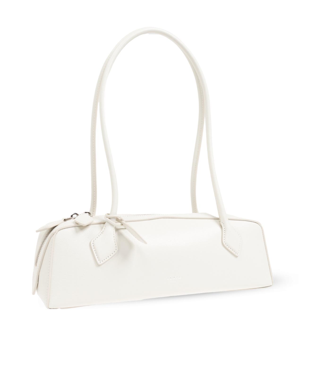 ALAÏA Medium Le Teckel Shoulder Bag In Ivory Product Image