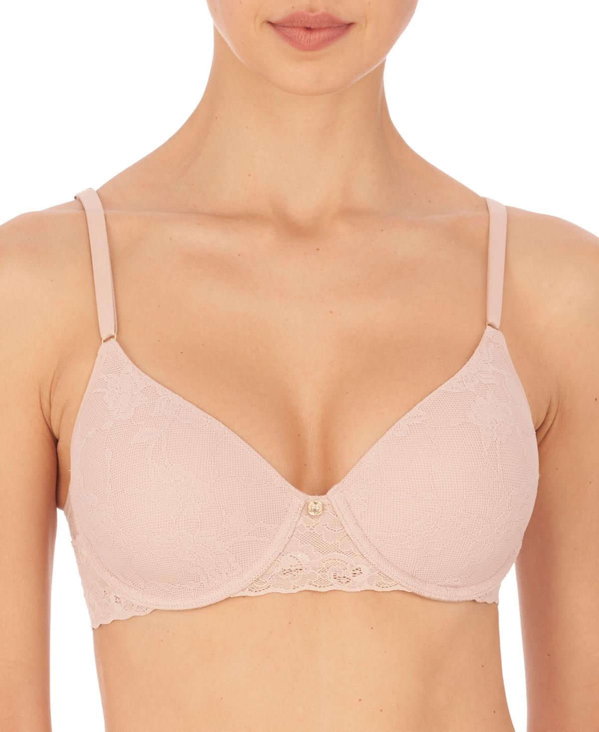 Natori Womens Bliss Allure Lace Contour Underwire Bra 721303 Product Image