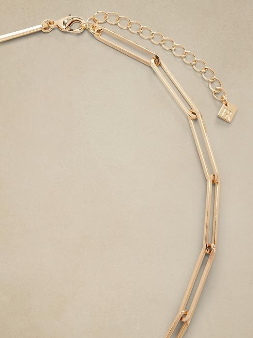 Paperclip Chain Necklace Product Image