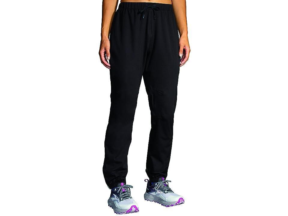 Brooks Women's High Point Waterproof Pant Black Product Image