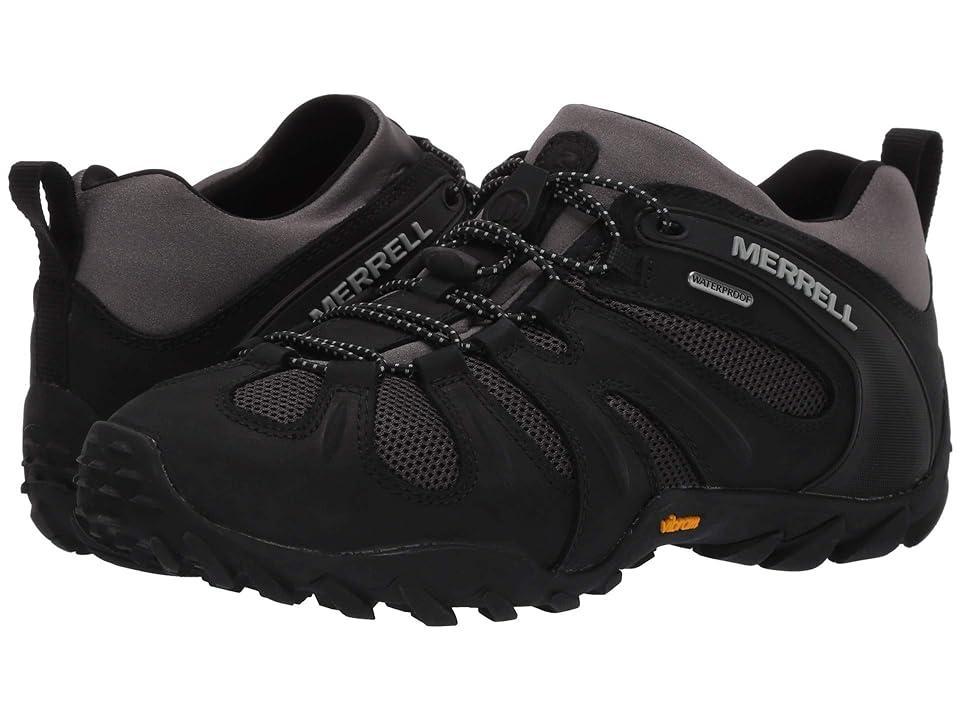 Merrell Chameleon 8 Stretch Waterproof Grey) Men's Shoes Product Image