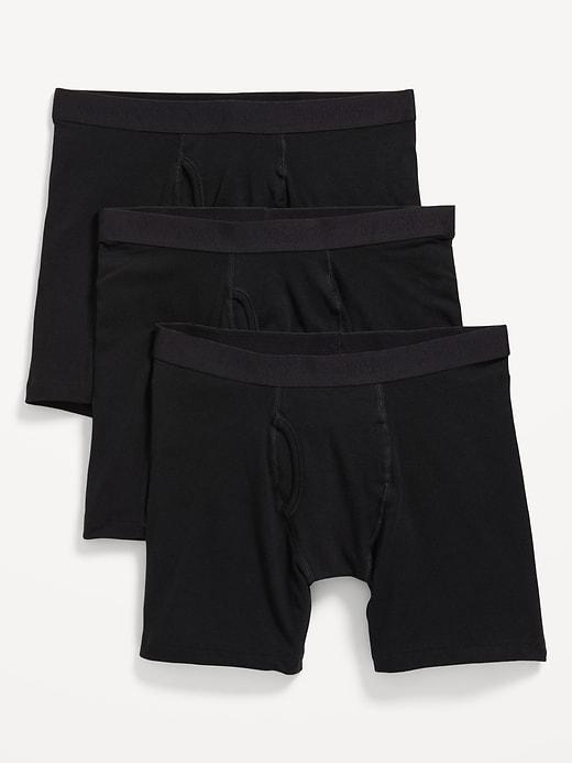 3-Pack Soft-Washed Boxer Briefs -- 6.25-inch inseam Product Image