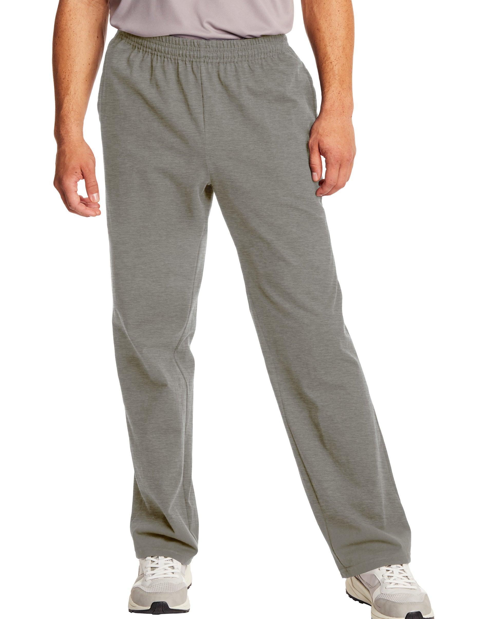 Mens Hanes ComfortSoft Jersey Pocket Pajama Pants Blue Product Image