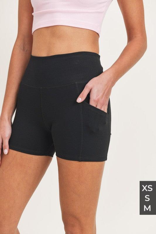 Essential Sweetheart High Waist Shorts Product Image