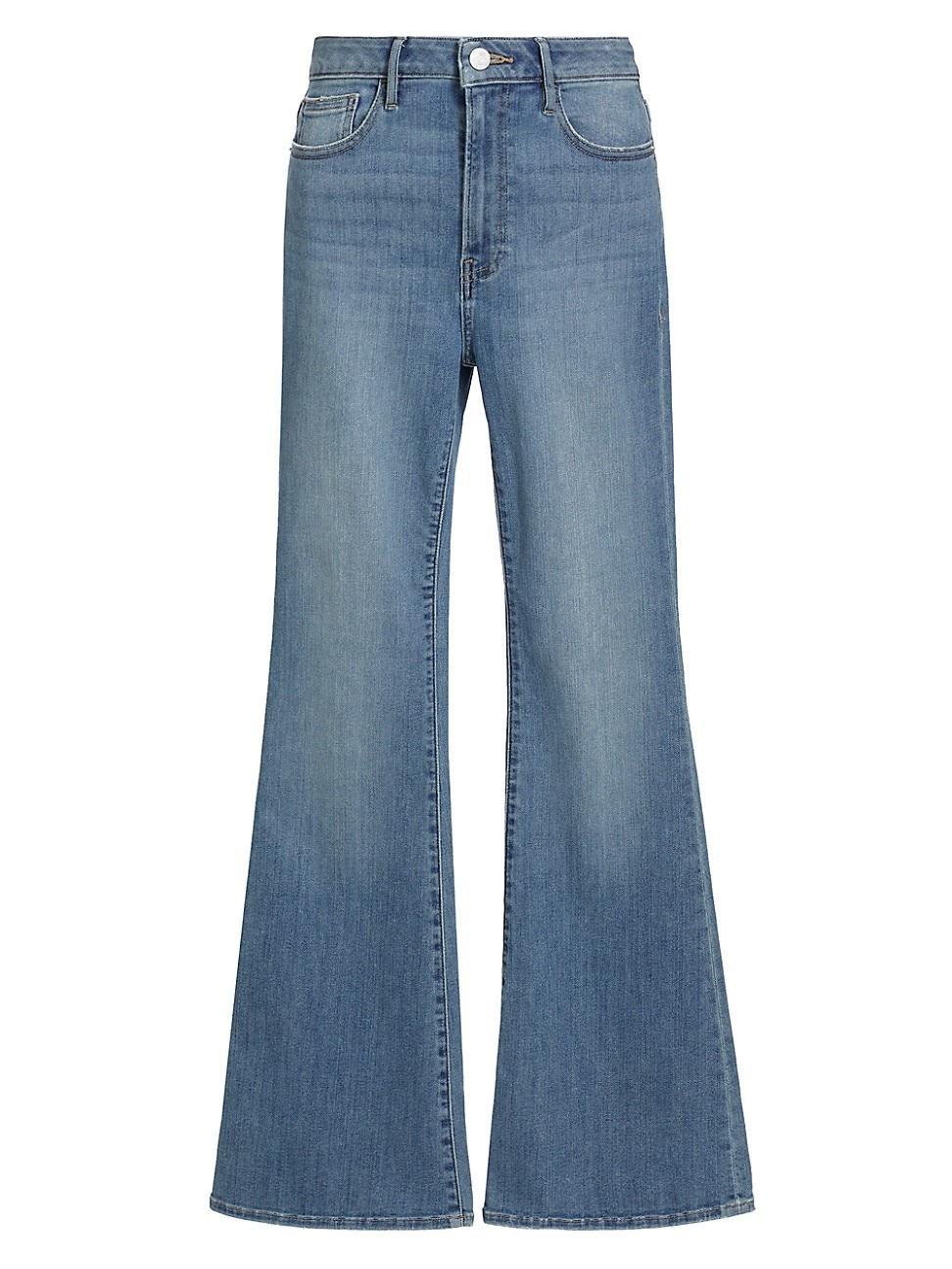 Womens Le Easy Flare Jeans Product Image