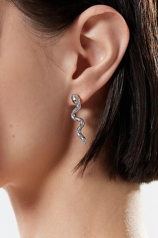 Snake Dangle Earring Womens at Urban Outfitters Product Image