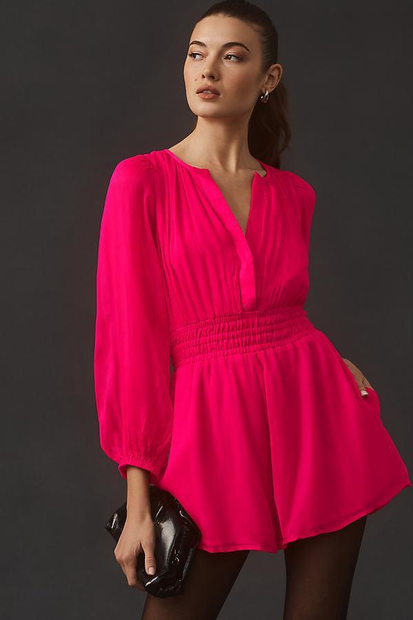 The Long-Sleeve Somerset Romper Product Image