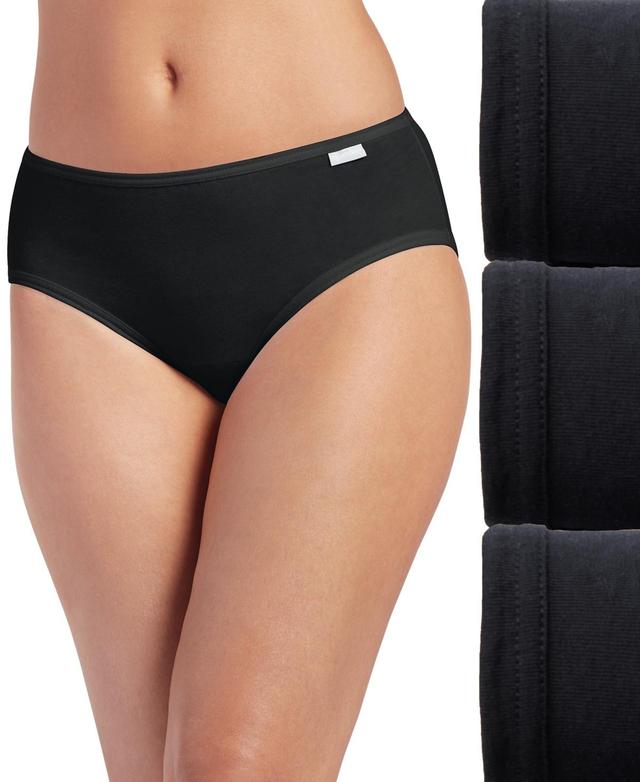 Jockey Elance Hipster Underwear 3 Pack 1482 1488, also available in Plus sizes - Ivory/Sand Product Image