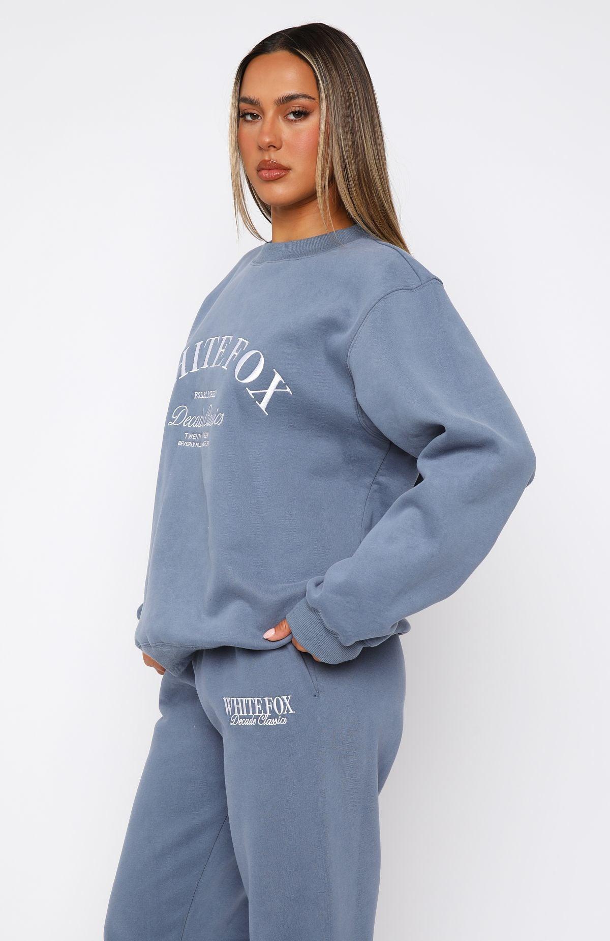 Decade Classics Essential Oversized Sweater Ocean Product Image