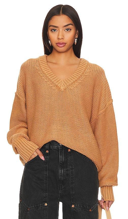 Free People Alli V-Neck Sweater Product Image