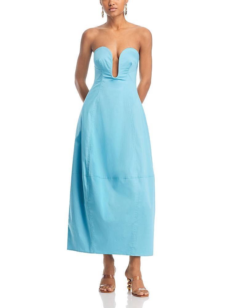 Cult Gaia Chiara Sleeveless Plunge Neckline Dress product image