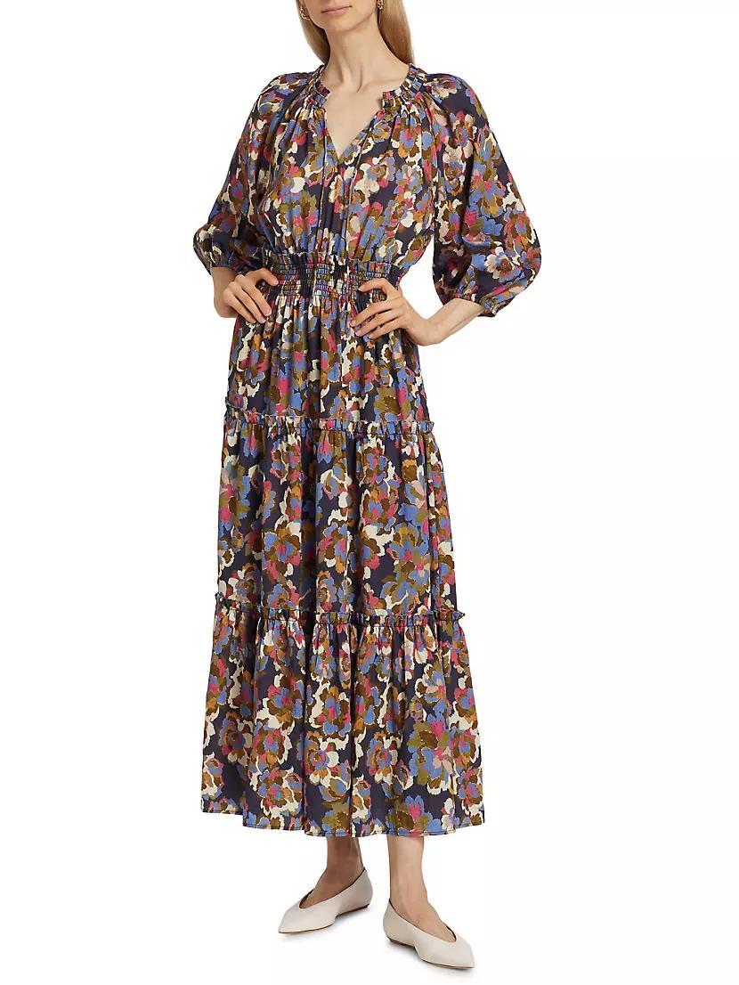 Caterine Floral Maxi Dress Product Image