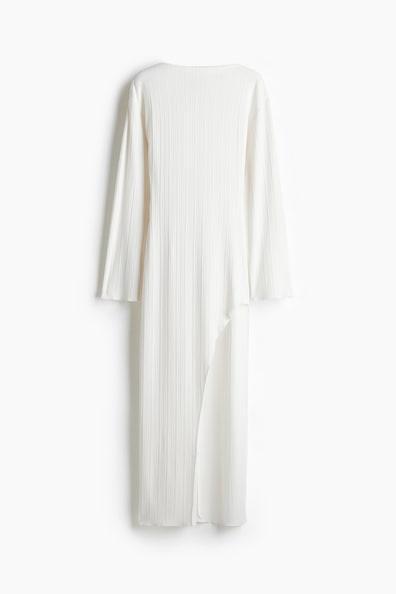 Ribbed asymmetric dress Product Image