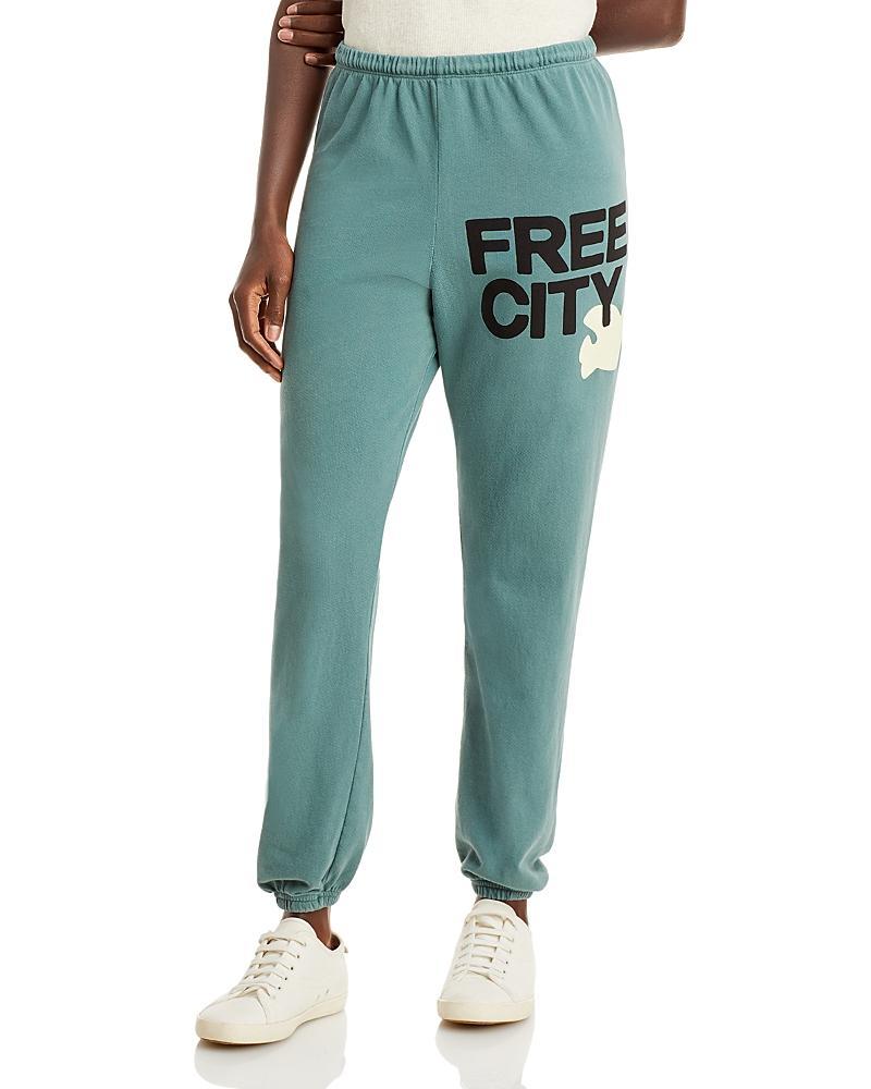 Womens Logo Cotton Sweatpants Product Image