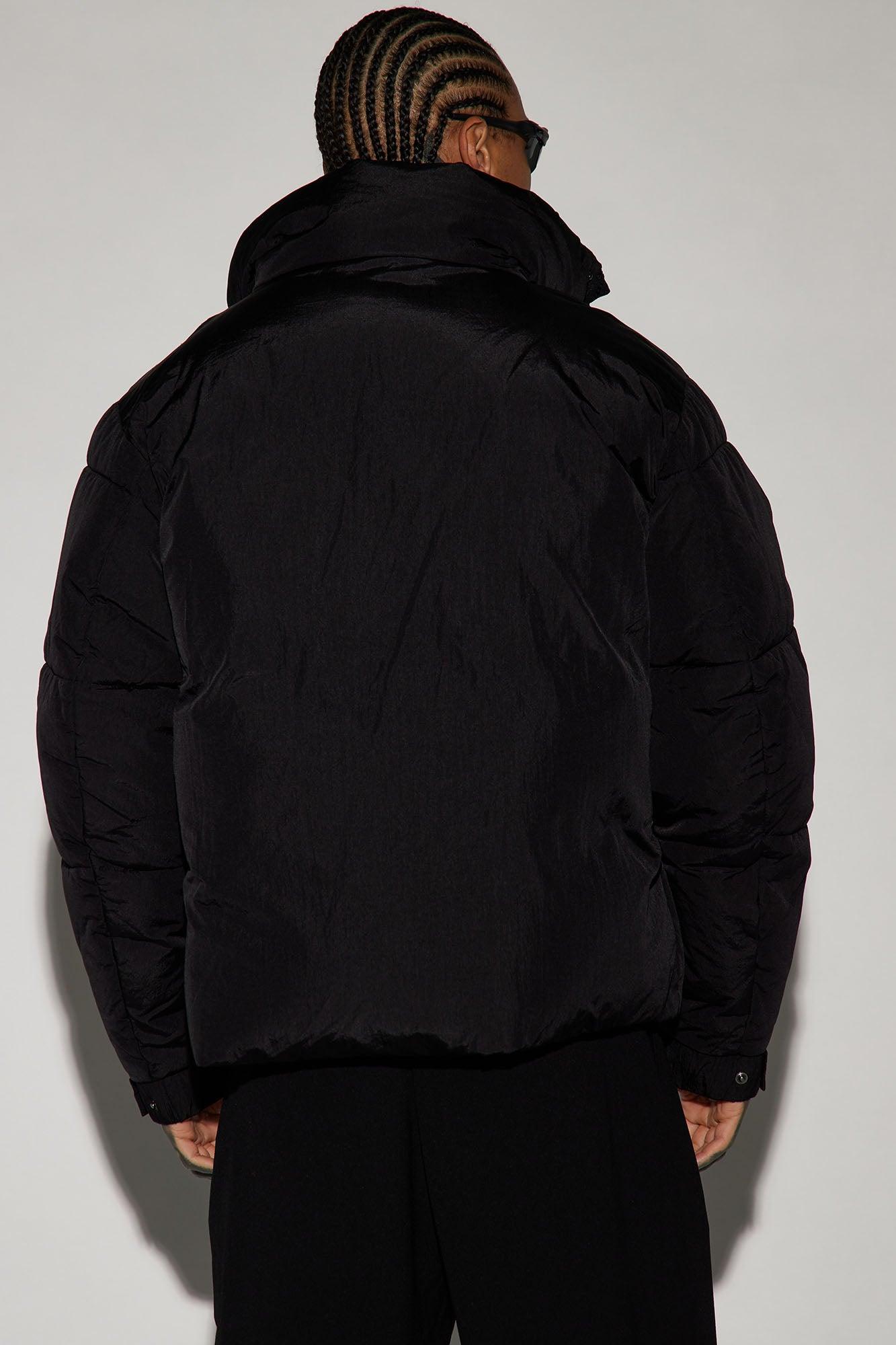 Fairmont Nylon Puffer Jacket - Black Product Image