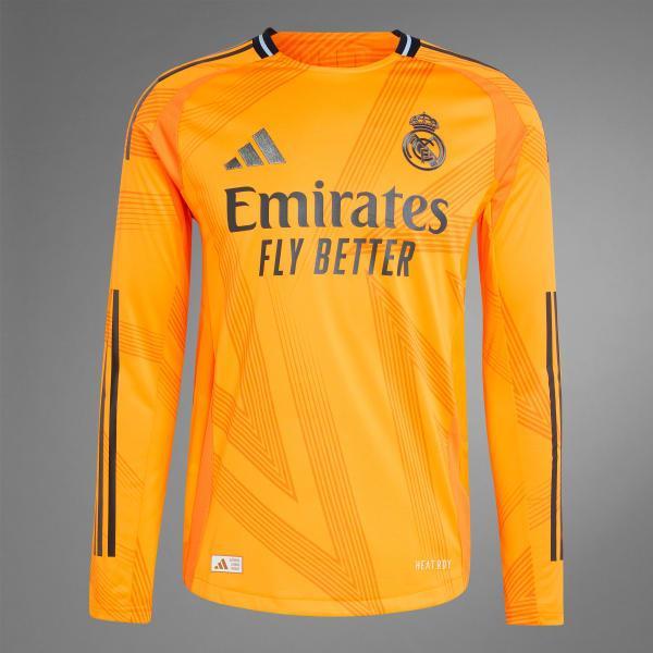 Real Madrid 24/25 Long Sleeve Away Authentic Jersey Product Image