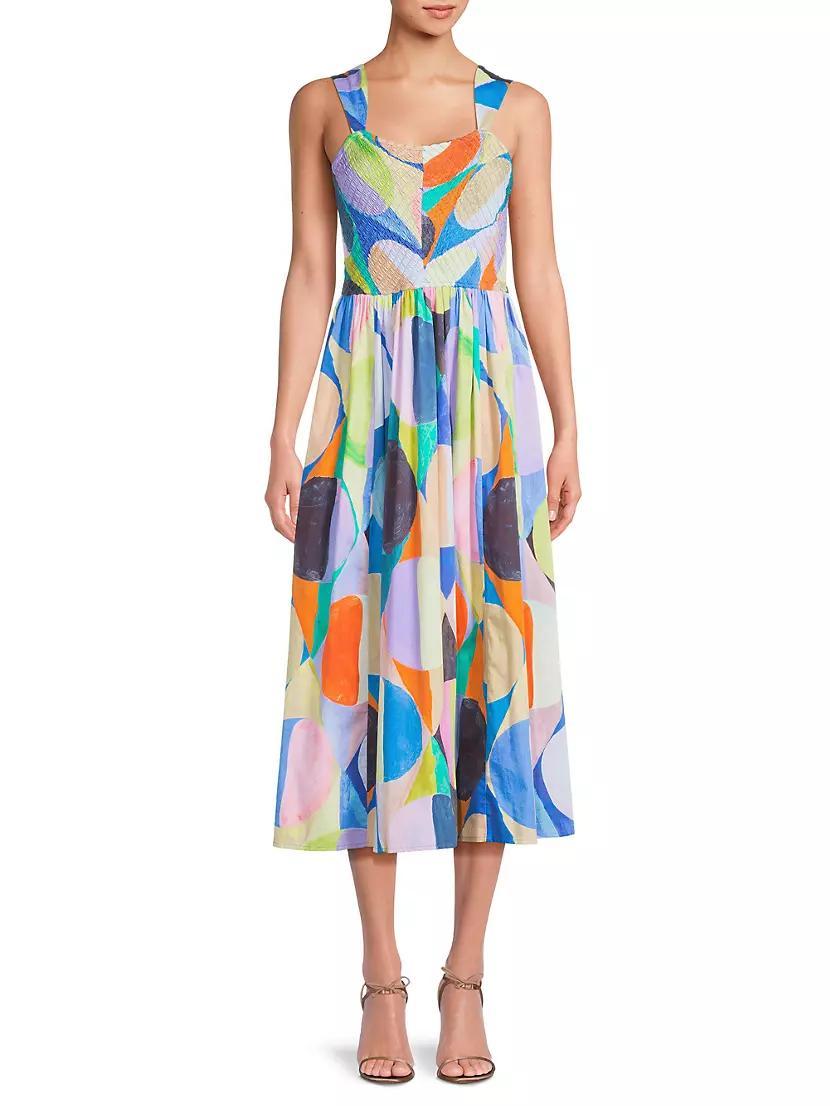 Sarah Social Circles Midi-Dress Product Image