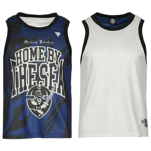 For The Fan Mens For The Fan Hampton Jersey - Mens Blue/Multi Product Image