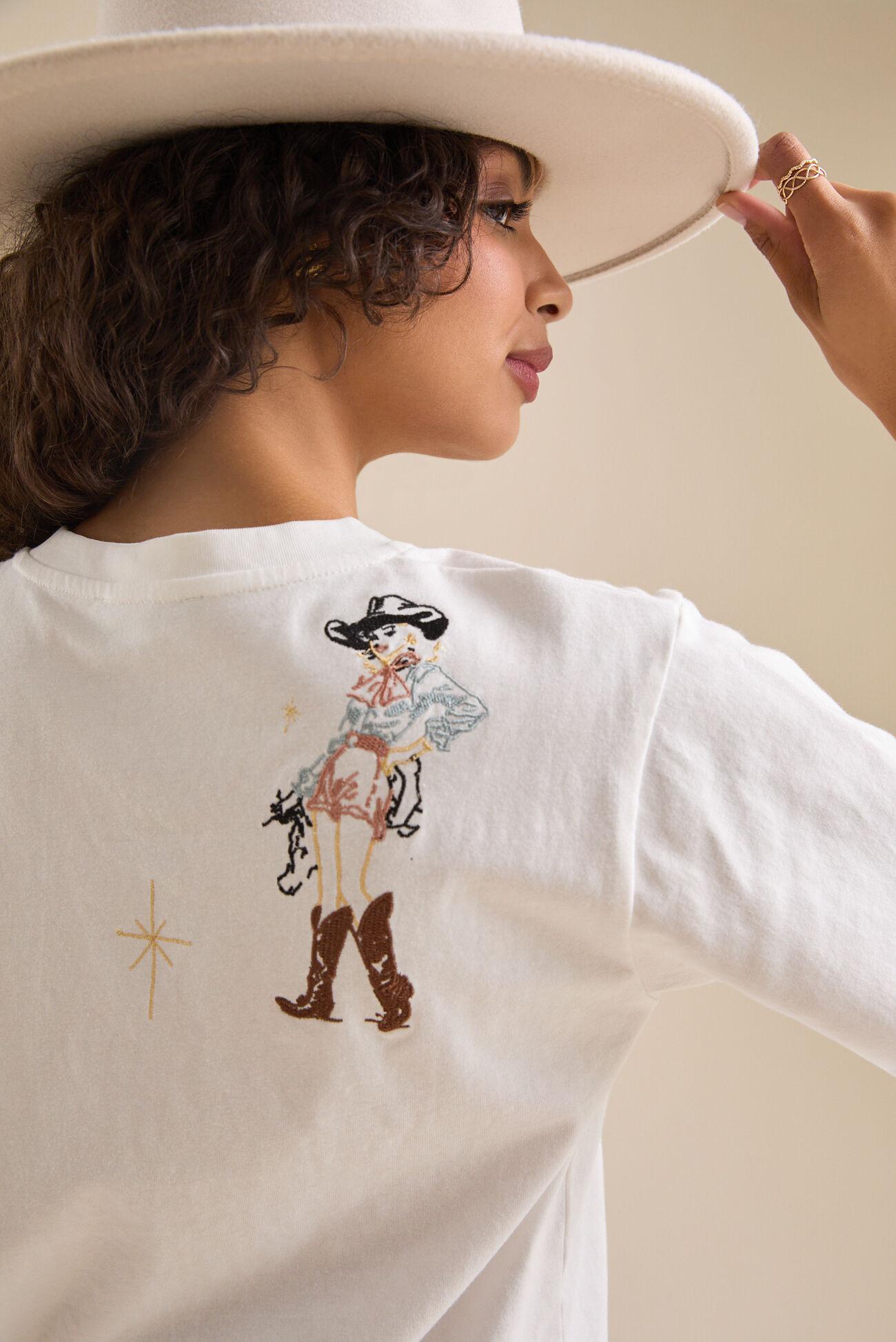 Rosie Embroidered Tee Product Image