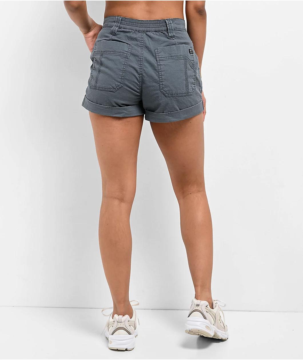 UnionBay Agnes Grey Carpenter Shorts Product Image