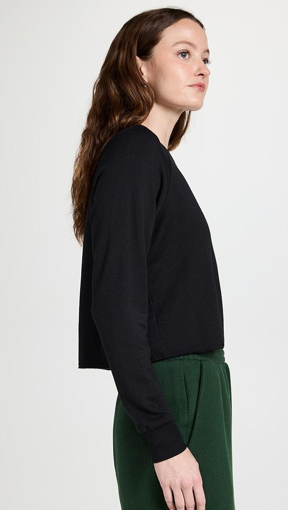 Splits59 Warm Up Crop Fleece Sweatshirt | Shopbop Product Image