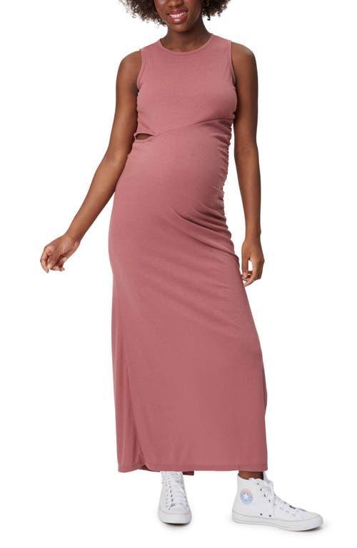 Stowaway Collection Cutout Maternity Maxi Dress Product Image