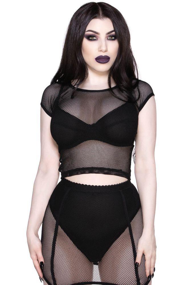 Wildchild Fishnet Top [B] Female Product Image