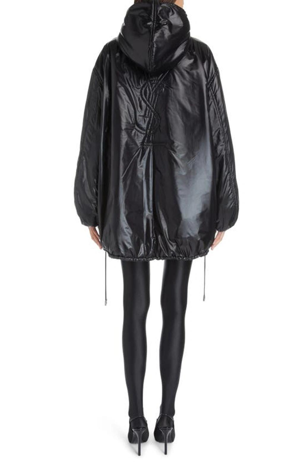 SAINT LAURENT Cassandre Anorak Jacket In Black Product Image