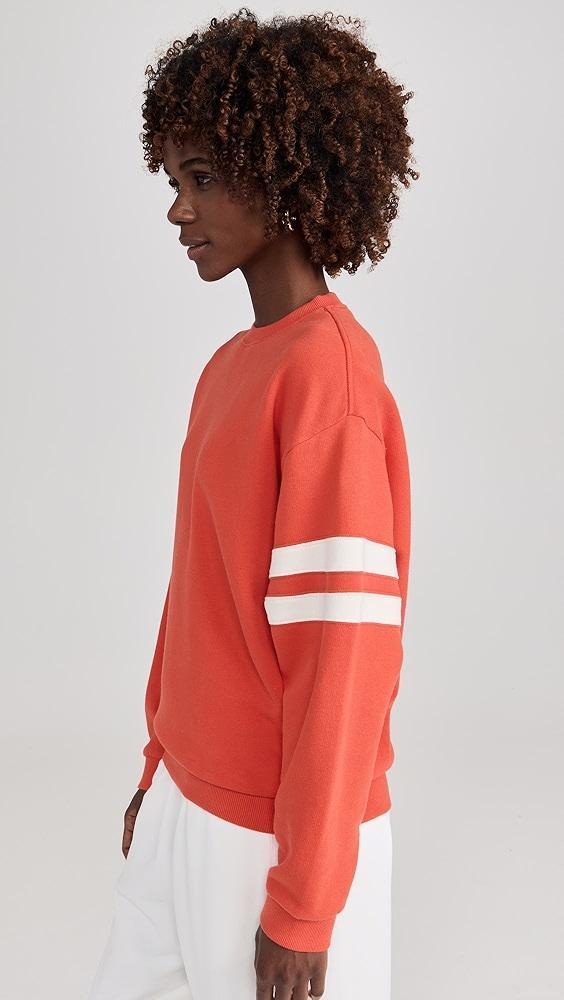 Clare V. Oversized Varsity Sweatshirt | Shopbop Product Image