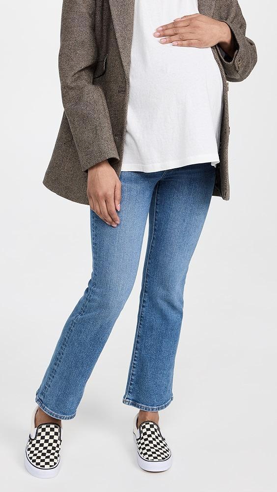 Madewell Maternity Over-the-Belly Kick Out Jeans | Shopbop Product Image