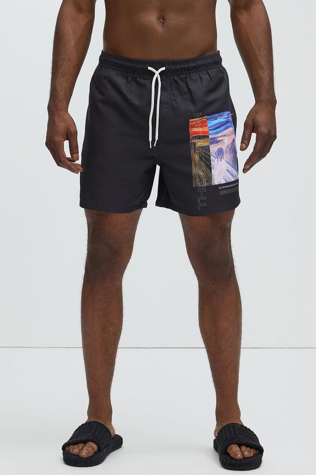 Munch Swim Trunk - Black Product Image