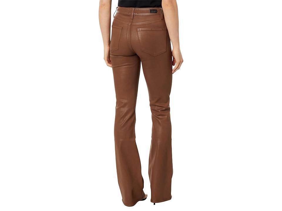 Paige Hourglass in Cognac Luxe Coating (Cognac Luxe Coating) Women's Jeans Product Image