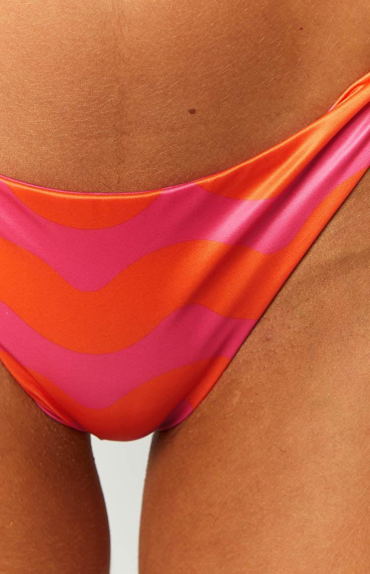 Two Swim Sherbet Pink Cheeky Knot Bikini Bottom Product Image