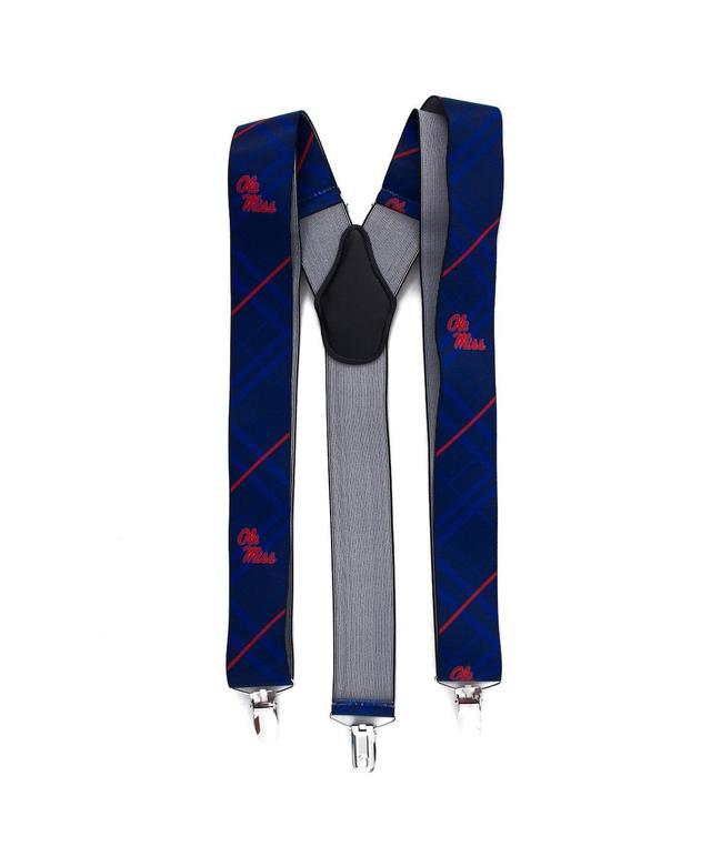 Mens Blue Ole Miss Rebels Suspenders Product Image