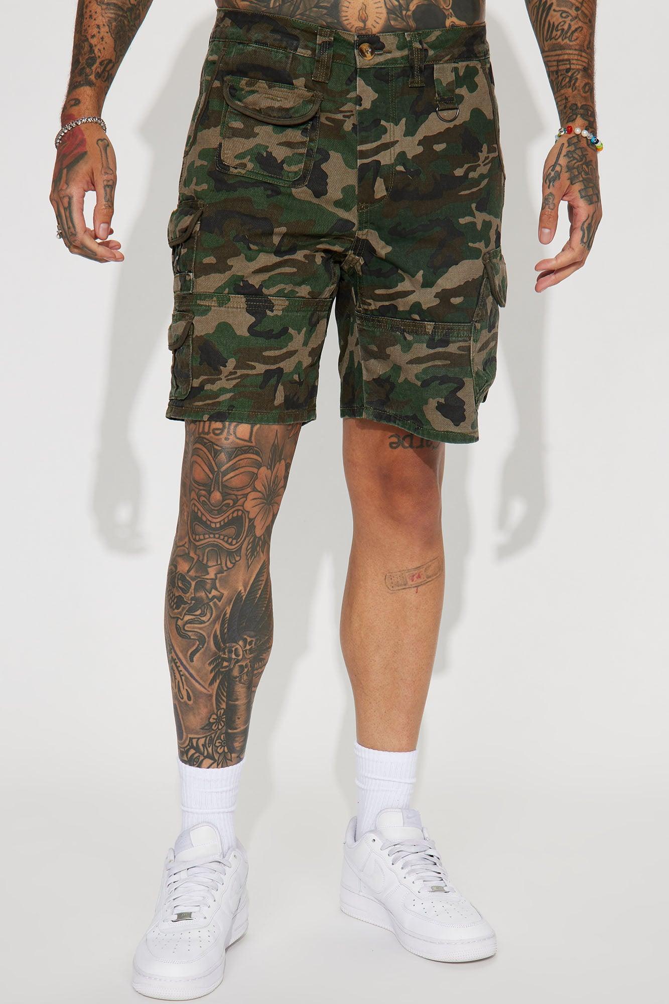 Get Out Twill Cargo Shorts - Camouflage product image