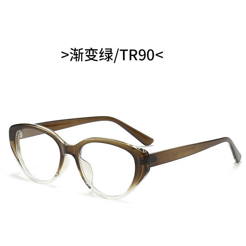 Plain Cat Eye Glasses Product Image